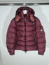 Moncler Hymalay Jacket Size 2 Burgundy Red