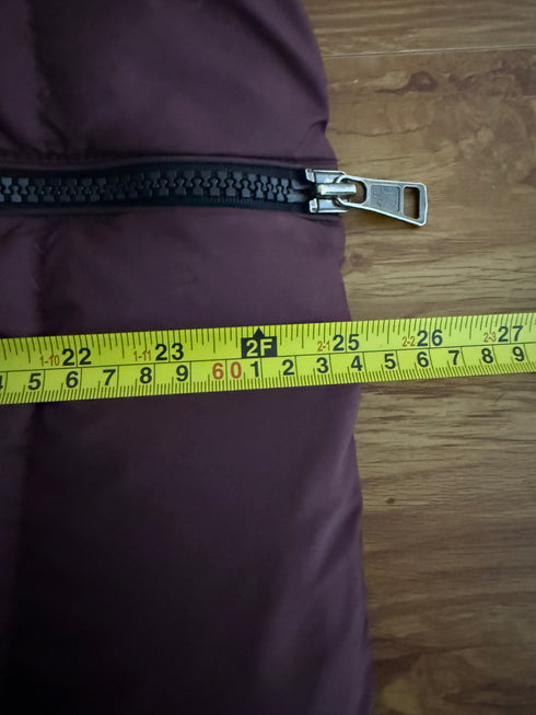Moncler Hymalay Jacket Size 2 Burgundy Red