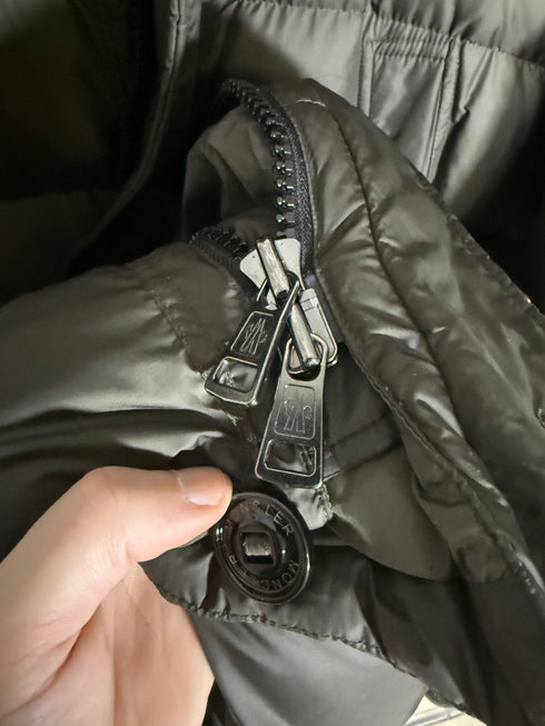 Moncler Affton Jacket Size 6 Olive Green