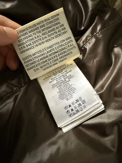 Moncler Zillertal Jacket Size 5 Beige