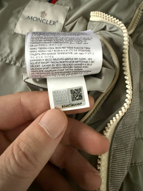 Moncler Gilles Jacket Size 3 Grey