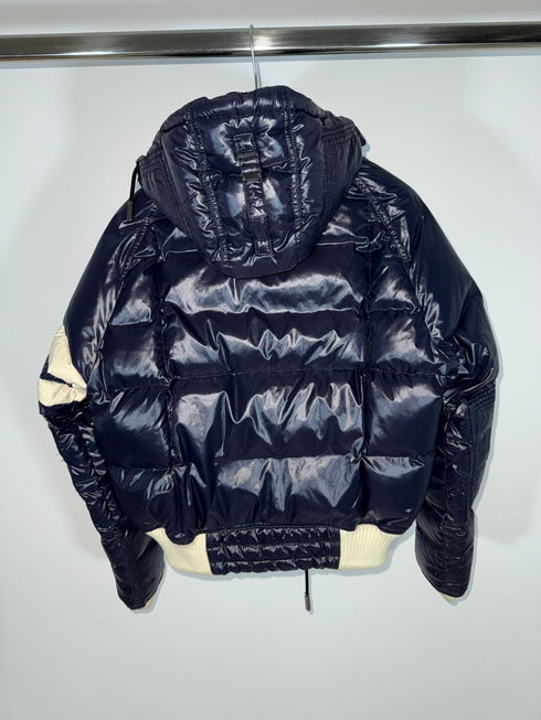 Moncler Leon Jacket Size 3 Navy Blue