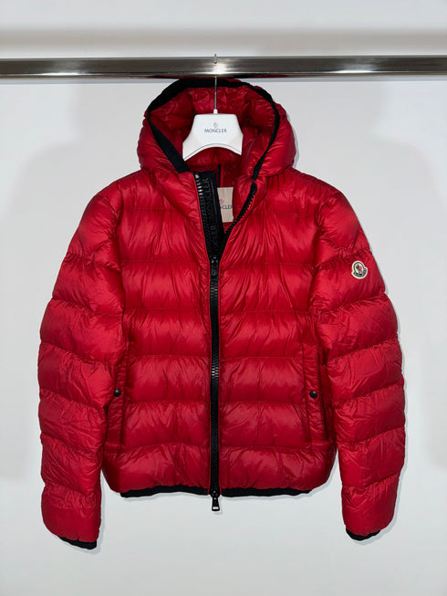 Moncler Myosotis Jacket size 2 red