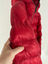 Moncler Myosotis Jacket size 2 red