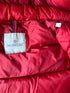 Moncler Myosotis Jacket size 2 red