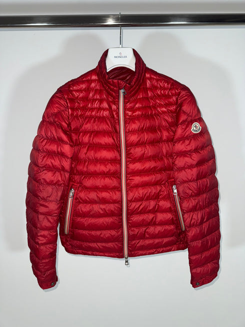 Moncler Daniel Jacket Size 2 Red
