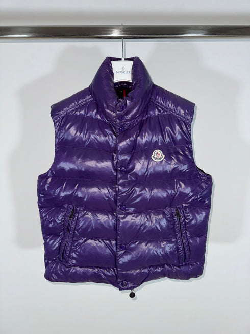 Moncler Tib gilet size 1 purple
