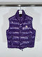 Moncler Tib gilet size 1 purple