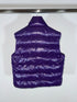 Moncler Tib gilet size 1 purple
