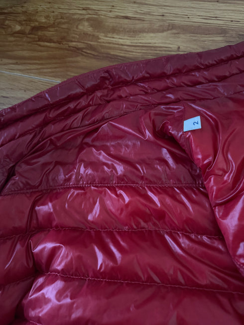 Moncler Daniel Jacket Size 2 Red