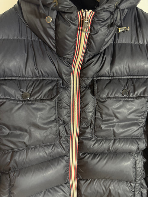 Moncler Morane Jacket Size 2 Deep Navy Blue