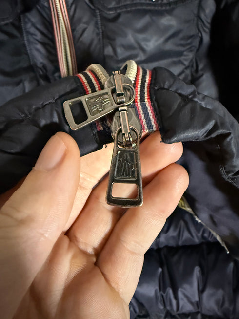Moncler Morane Jacket Size 2 Deep Navy Blue