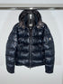 Moncler Jacket Zin size 3 navy blue