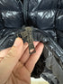 Moncler Jacket Zin size 3 navy blue