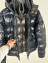 Moncler Jacket Zin size 3 navy blue