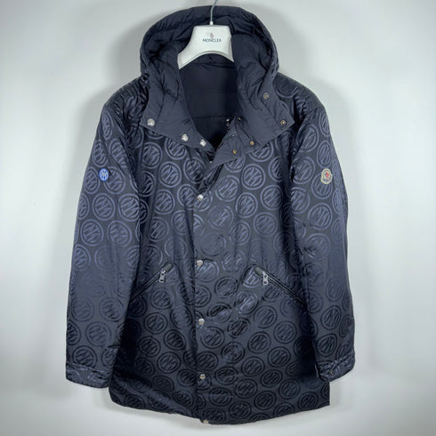 Moncler x Inter Limited Edition Reversible Men’s Jacket - Size 1 (S/M) - Navy Blue