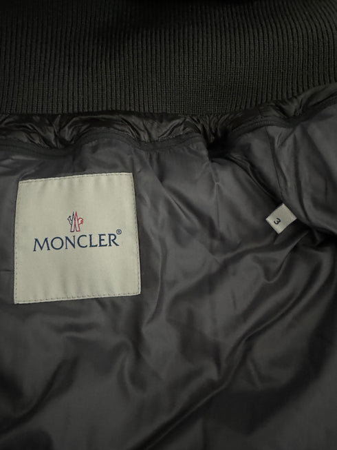 Moncler Jacket Zin size 3 navy blue