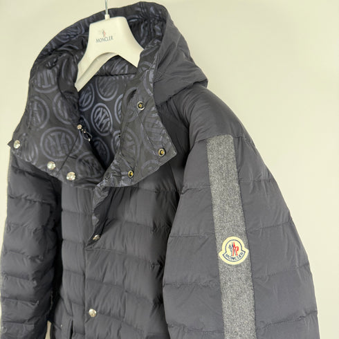 Moncler x Inter Limited Edition Reversible Men’s Jacket - Size 1 (S/M) - Navy Blue