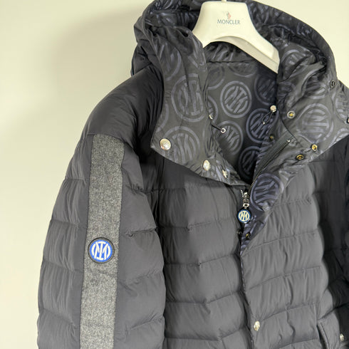 Moncler x Inter Limited Edition Reversible Men’s Jacket - Size 1 (S/M) - Navy Blue