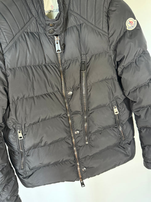 Moncler Costes Jacket Size 2 Black