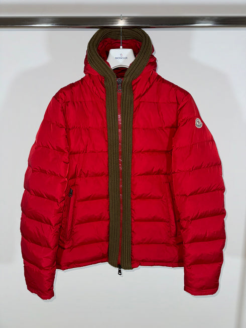 Moncler Canut Jacket size 4 red