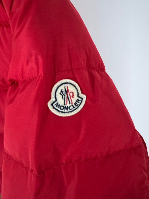 Moncler Canut Jacket size 4 red