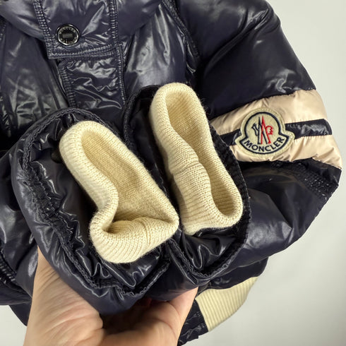 Moncler Leon Men’s Jacket - Size 3 (M) - Navy Blue