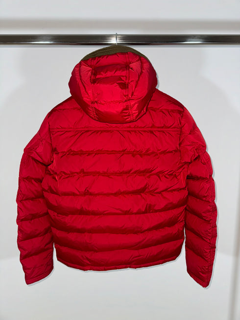 Moncler Canut Jacket size 4 red
