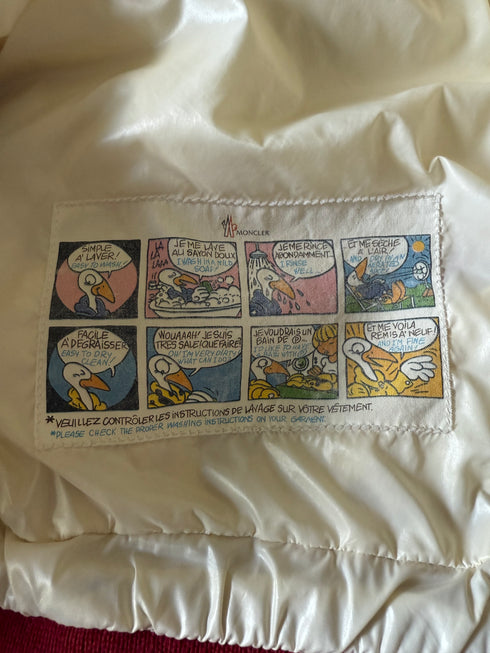 Moncler Branson Jacket Size 5 Red