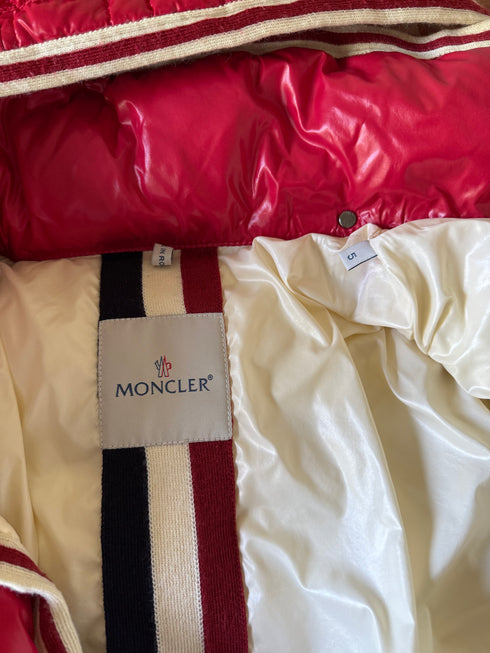 Moncler Branson Jacket Size 5 Red