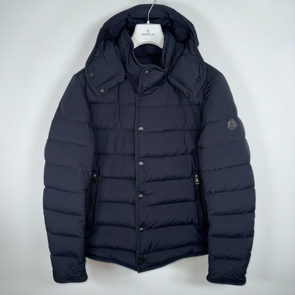 Moncler Nazaire Men’s Jacket - Size 4 (L) - Navy Blue