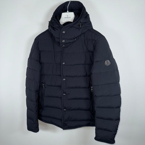 Moncler Nazaire Men’s Jacket - Size 4 (L) - Navy Blue
