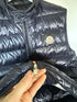 Moncler Gui Gilet Size 1 Navy Blue