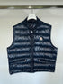 Moncler Gui Gilet Size 7 Navy Blue