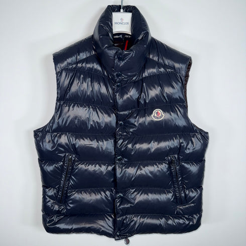 Moncler Tib Men’s Gilet - Size 1 (S) - Navy Blue