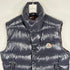 Moncler Tib Men’s Gilet - Size 1 (S) - Navy Blue