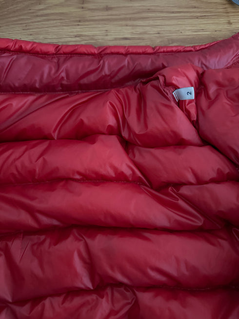 Moncler Acorus jacket size 2 red