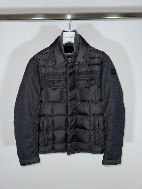 Moncler Jacket Blais size 2 dark grey
