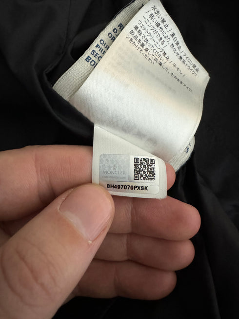 Moncler Jacket Blais size 2 dark grey