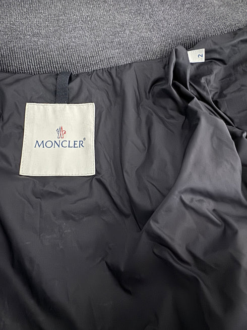 Moncler Jacket Blais size 2 dark grey