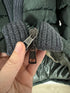 Moncler Canut jacket size 2 forest green