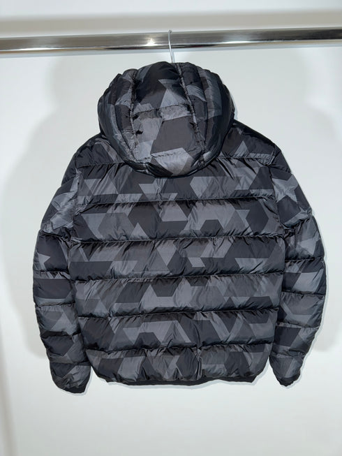 Moncler Clamart Jacket Size 3 Black/Grey