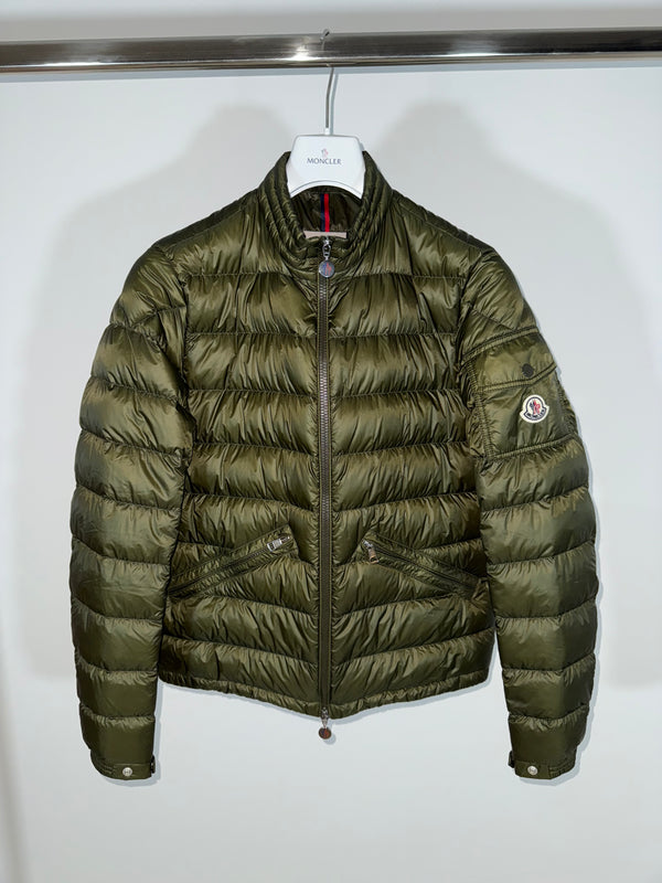Moncler Agay Jacket - Size 3 (S/M) - Olive Green