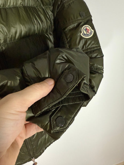 Moncler Agay Jacket Size 3 Olive Green