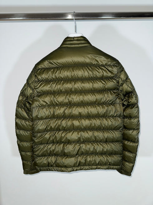 Moncler Agay Jacket Size 3 Olive Green