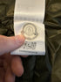 Moncler Agay Jacket Size 3 Olive Green