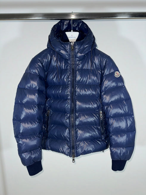 Moncler Aubert jacket size 1 navy blue