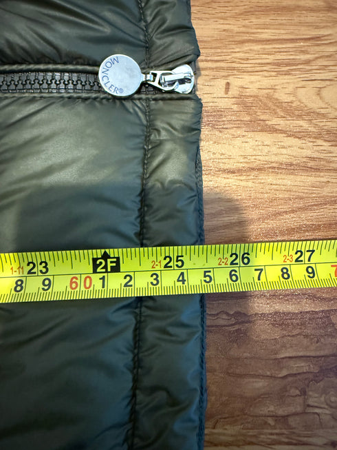 Moncler Agay Jacket Size 3 Olive Green