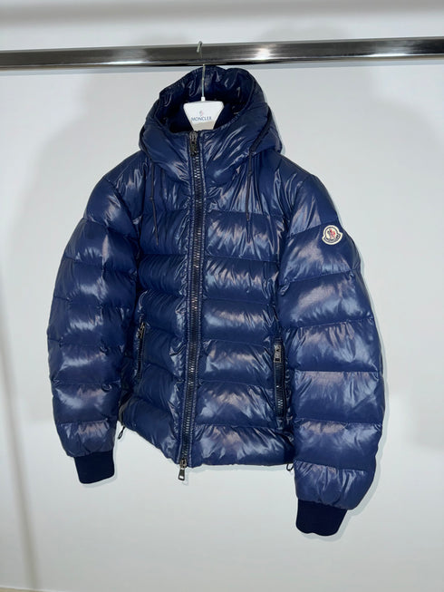 Moncler Aubert jacket size 1 navy blue