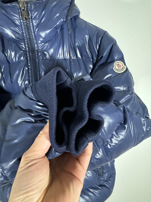 Moncler Aubert jacket size 1 navy blue